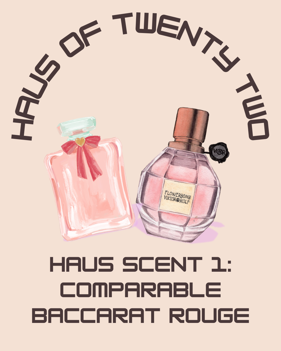 Haus Scent 1: Comparable Baccarat Rouge