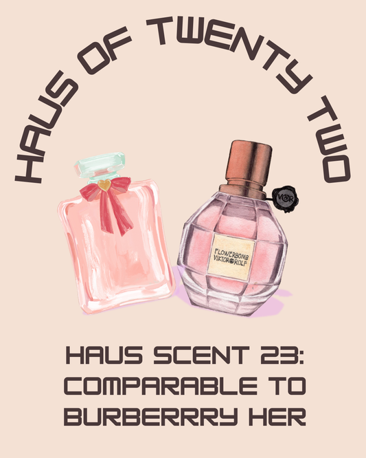 Haus Scent 23: Comparable to Burberrry Her