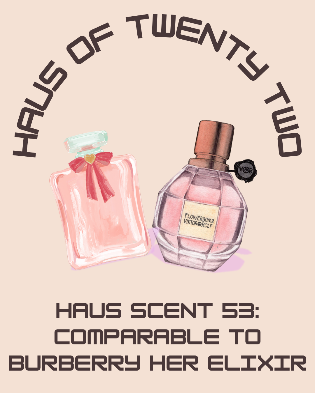 Haus Scent 53: Comparable to BURBERRY HER ELIXIR